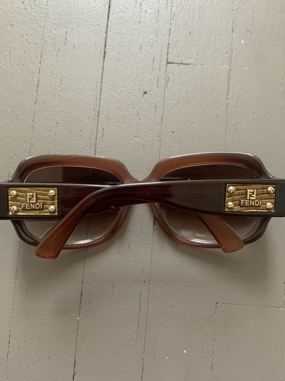 Fendi sunglasses "cold insert" (RARE)